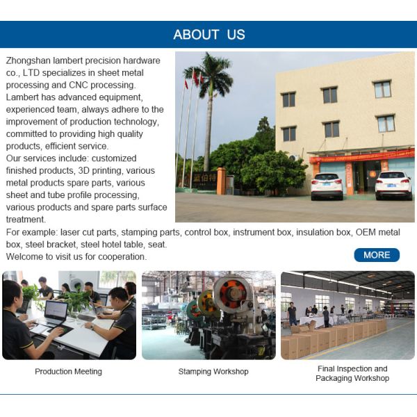 ISO9001 factory high precision service metal sheet bending cutting laser welding with more than 10 years