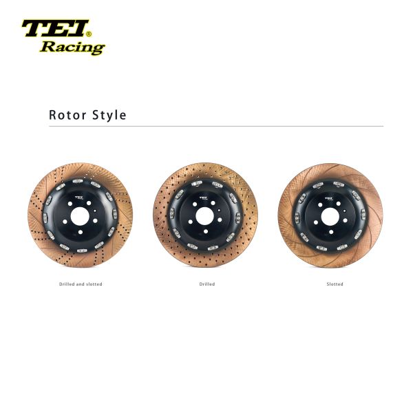 Front 6 Piston And Rear 4 Piston Caliper With E-brake Caliper BBK Auto Brake System For Volkswagen Golf R 19 Inch Rim