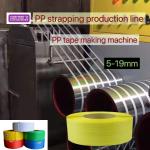 PLC Controllable PP Strapping Band Making Machine With 38CrMoALA Screw