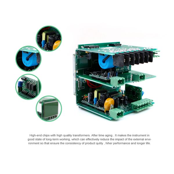 Multimeters power energy multiple electriclty meter with LCD