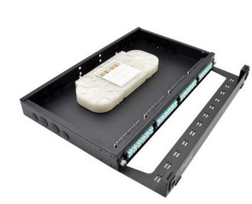 China 19&quot; FTTH MPO MTP Patch Panels LC 1U Fiber Cassette Module Rack Mount wholesale