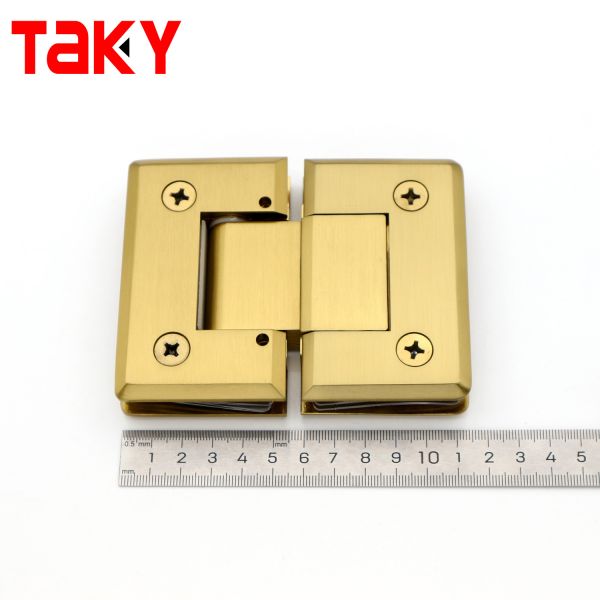 Modern Design 180 Degree Brass or Stainless Steel Glass Hardware Bathroom Door Shower Lifting Hinge