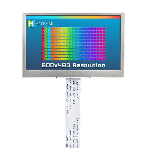 4.3 Inch IPS 800x480 Wide Temperature TFT Display Panel MIPI For Industrial Control