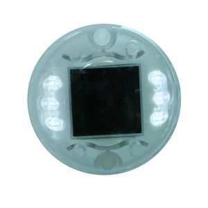 Buy cheap White Round PC IP68 120mm Solar Powered Road Studs , Solar Pavement Marker from wholesalers