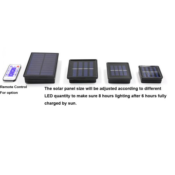 CE Solar Powered LED Ground Lights IP44 Decorative Patio String Lights