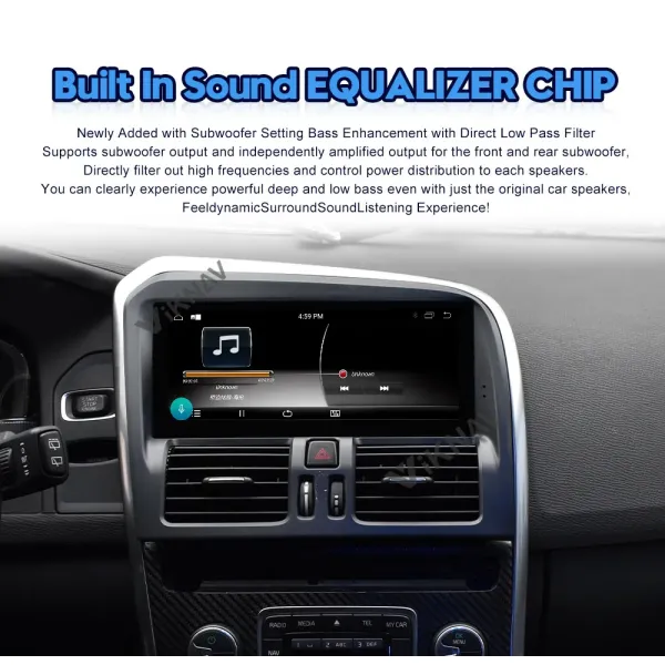 Viknav Car Radio For Volvo XC60 (2009-2017) 8.8 inch Auto Audio Multimedia Player GPS Navigation Tape Recorder HD Screen