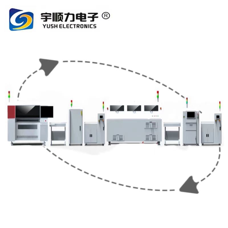 China Inline High Speed Fully Automatic SMT Production Line For LED wholesale