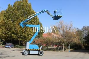 China Mobile Articulated Boom Lift 10m 14m 16m 20m Manlift Cherry Picker wholesale