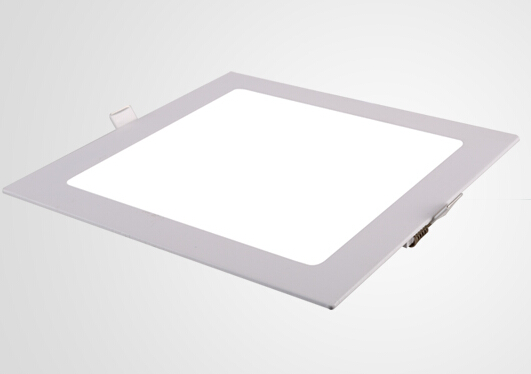 18W flat square round panel light led new product 200mm hole size high effective
