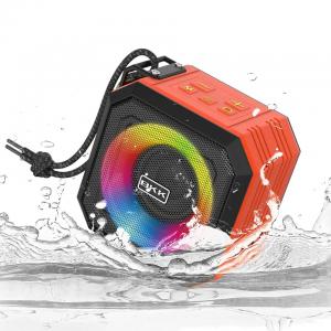 China 5W OEM Waterproof Bluetooth Speaker Portable With Colorful LED Lights wholesale