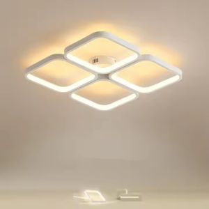 China Dimmable LED Ceiling Chandelier Living Room Bedroom Office Acrylic LED Ceiling Lamp wholesale