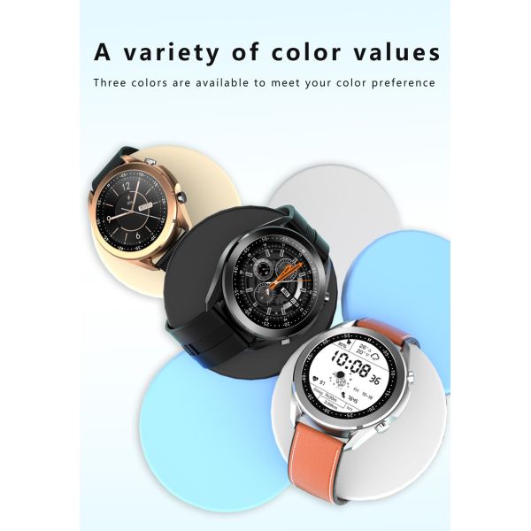1.28inch DW95 IP67 Waterproof Smart Watch Qianrun Magnetic Charging Wearable