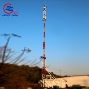 China 40m 50m Lattice Pipe Antenna Wireless Wifi Tower Telecommunication Steel CDMA on sale