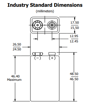 High Power Alkaline 6LR61 9V Batteries 6F22 9 Volt Battery Alkaline Manganese Battery