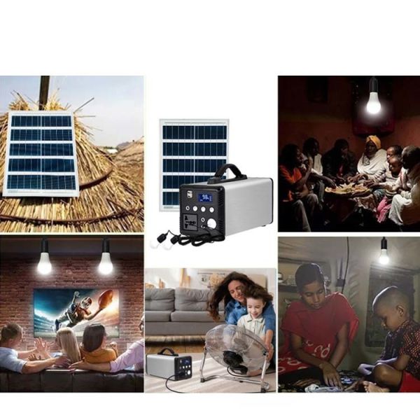 200W 220V 230V EU Plug Powerstation Outdoor Camping Solar Generator LiFePO4 Battery Portable Solar Power Station