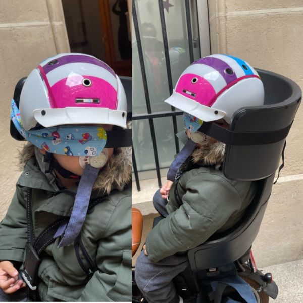 Fixing Band Baby Head Support Holder Sleeping Belt Baby Safety Car Seat Sleep Head Travel Stroller Soft Pillow