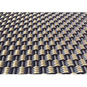 Anti Bronze Weave Architectural Metal Mesh 4.6mm