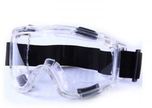 China Anti-fog goggles transparent protective glasses eye shield virus protection dust-proof sand-proof anti-splash 4-hole wholesale