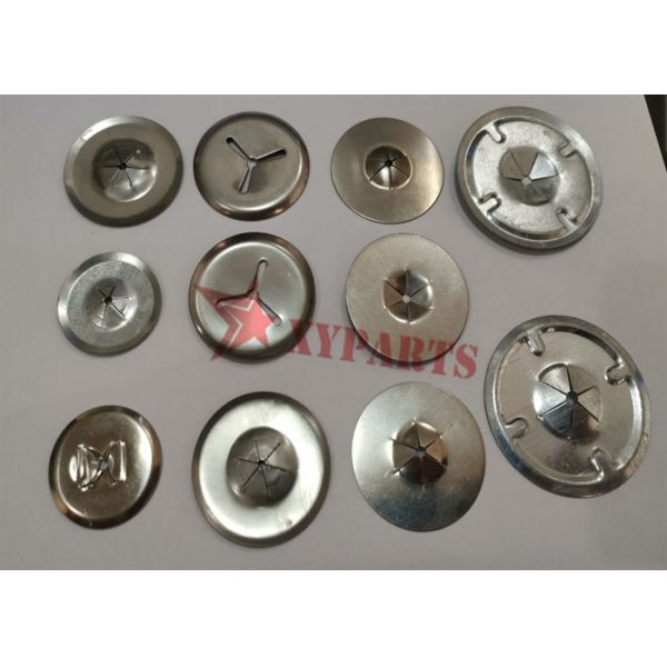 30 Mm SS 304 Galvanized Steel Speed Clips For Fixing Types Of Insulation Pins