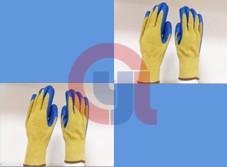 Quality String Knit Aramid Cut Resistant Work Gloves For Mechanical Cutting Process for sale
