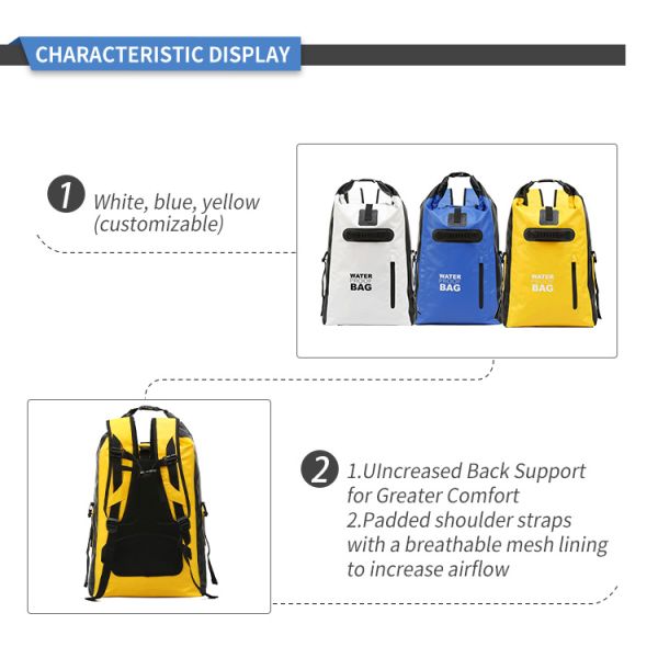 500D PVC Bicycle Hydration Backpack Outdoor Sport Hiking Dry Bag