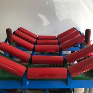 China Rust Red Wear Resistant DT II Conveyor Roller on sale