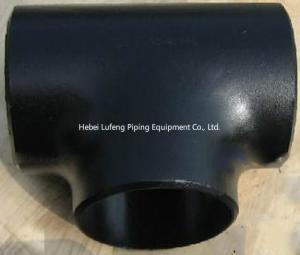 China High Quality Hot Sale Carbon Steel Pipe Fitting Seamless Tee on sale