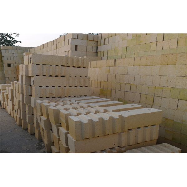 Fireproof High Alumina Refractory Ladle Brick For Cement Furnace , Great Refractoriness