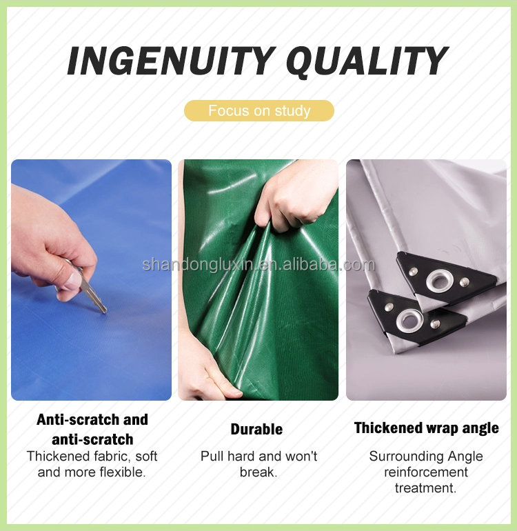 Direct Sell PVC Tarpaulins for Water Tank Tent 840DX840D-1300DX1300D Yarn Count