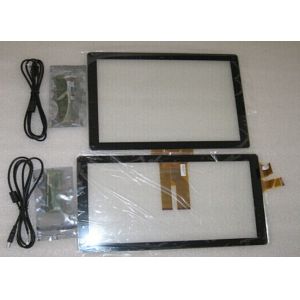 Custom 23.6" Projected Lcd Capacitive Touchscreen Panel , 25ppi Resolution