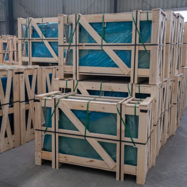 French Green Reflective Float Glass for Windows and Curtain Wall Facades