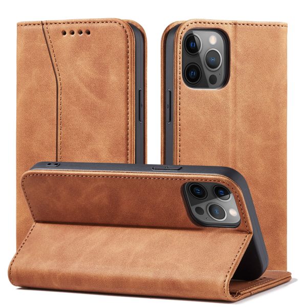 Retro Wallet Phone Case , Leather Protective Case Card Pocket Holder For Iphone XS