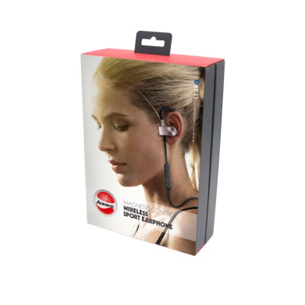 OEM Dia13.6mm 110dB Magnetic Sport Bluetooth Earphones many model for selected,factory sale directly
