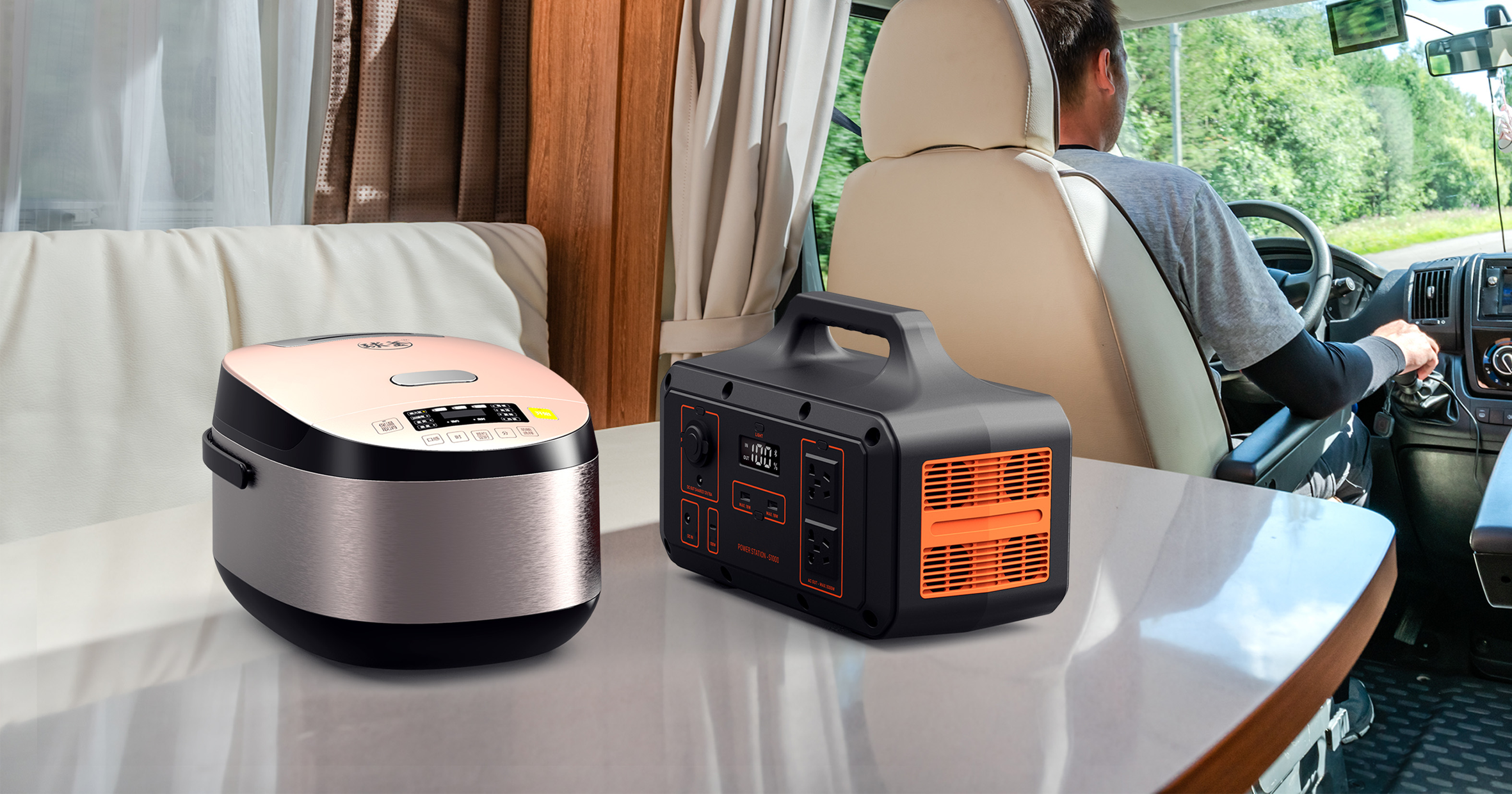 Standby Outing Barbecue Outdoor Power Station Essential 1.7 Hours Full Charging