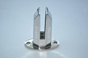 China DECK MOUNT POOL FENCE SPIGOTS, STAINLESS STEEL GLASS GATOR CLAMPS wholesale
