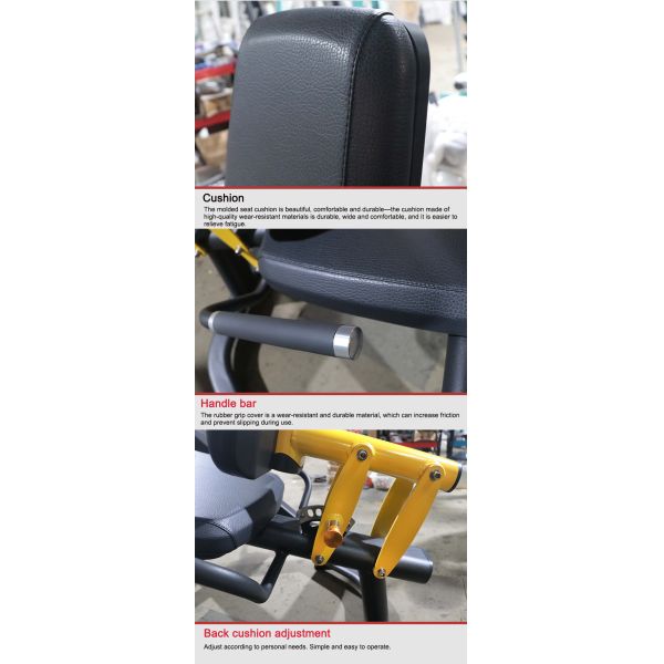 3.0mm Hammer Strength Plate Loaded Equipment Adjustable Seated Leg Extension