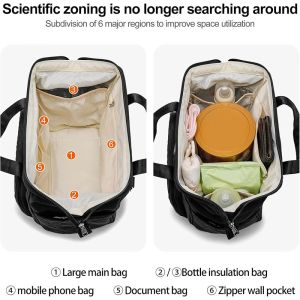 Custom Baby Diaper Bag Backpack Small Maternity Handbag Waterproof Multifunction