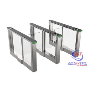 China 304 SS Speed Gate Turnstile With Face Recognition Thermal Camera on sale