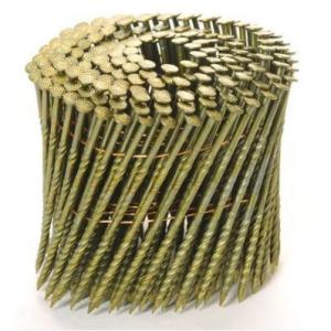 China Collated Pallet Galvanized Coil Nail 15 Degree Coil Siding Nails Ring Shank wholesale