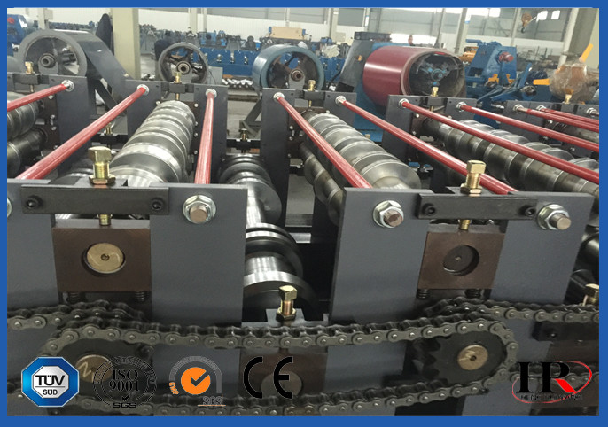 China Two Profiles Double Layer Roll Forming Machine With Chain Drive wholesale