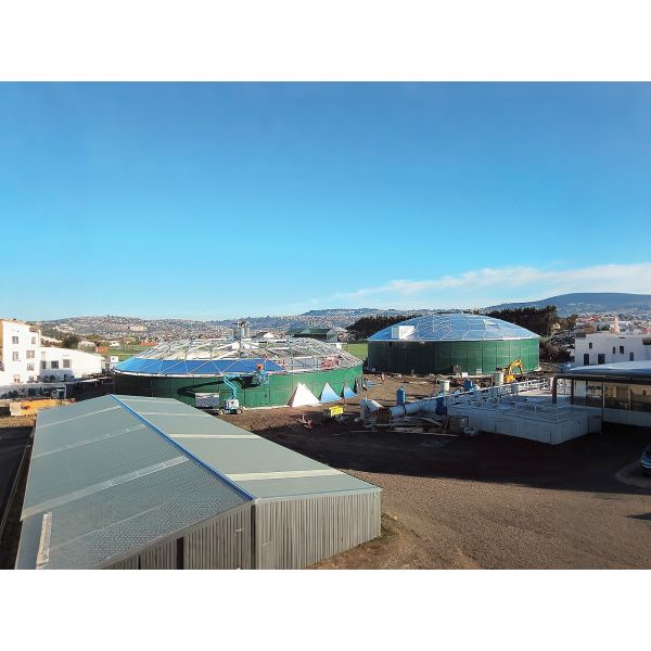 Smooth Commercial Industrial Bolted Steel Tanks For Municipal Water Projects