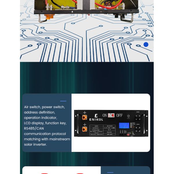 Movable 250ah Lithium Ion Lifepo4 24V Battery Solar Energy System 48V Lithium Battery