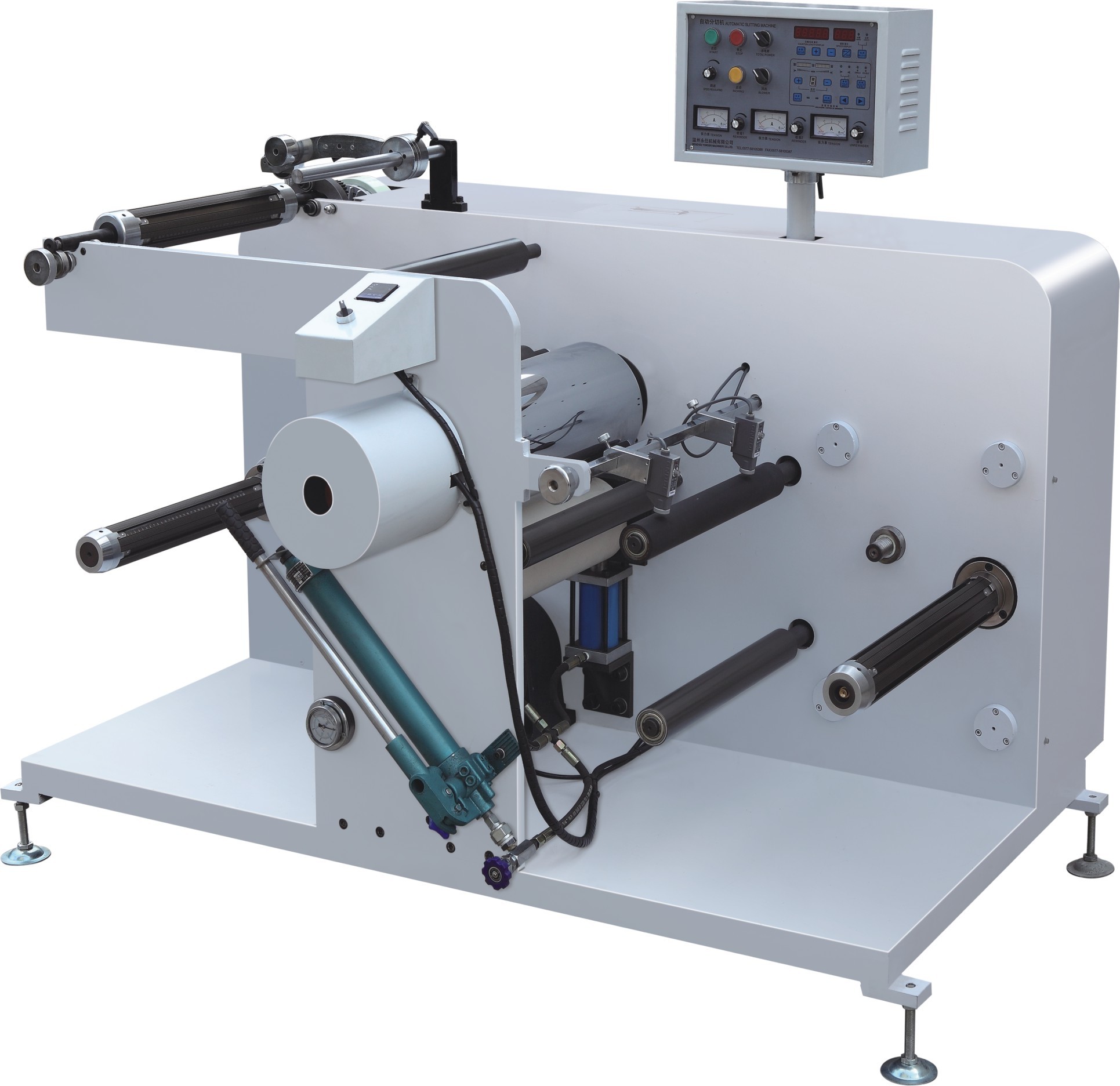 China PLC Automatic Slitting And Rewinding Machine 80m/Min / Laminating Machine wholesale
