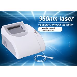 China Air Cooling 980 Nm Diode Laser Vascular Removal Machine , Red Spider Vein Removal Machine wholesale