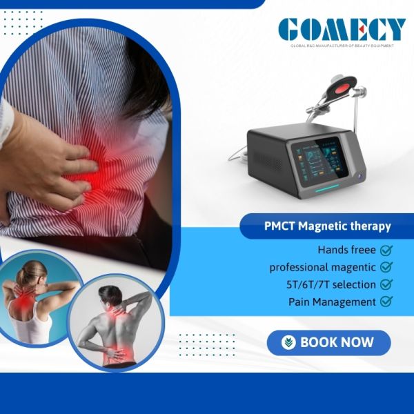  2025 PMCT ULTRA Magnetic Therapy Laser Muscle Therapy MachineBody Pain Relief Physiotherapy Equipment