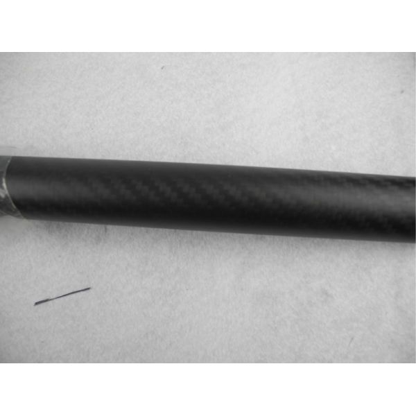 Length 500mm Matte Carbon Fiber Round Tube with 3K frame camera mount gimbal supporting