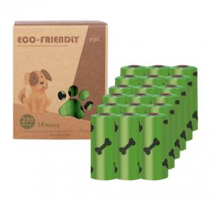 China Disposal Dog Poop Bag Biodegradable Compostable Degradable Cat Poop Bags wholesale