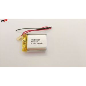 China High Energy Density 952532 720mAh Lithium Polymer Battery on sale