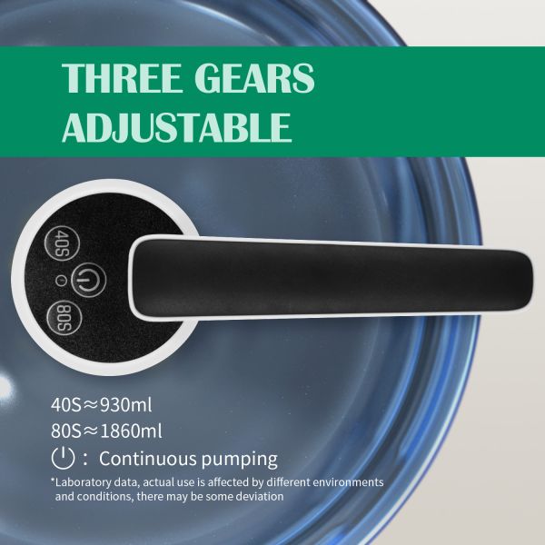 White Black 800mah Automatic Electric Water Pump Dispenser