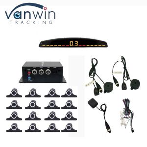 LCD Display 12 Sensors Reverse Backup Assistance Radar Monitor Parking System